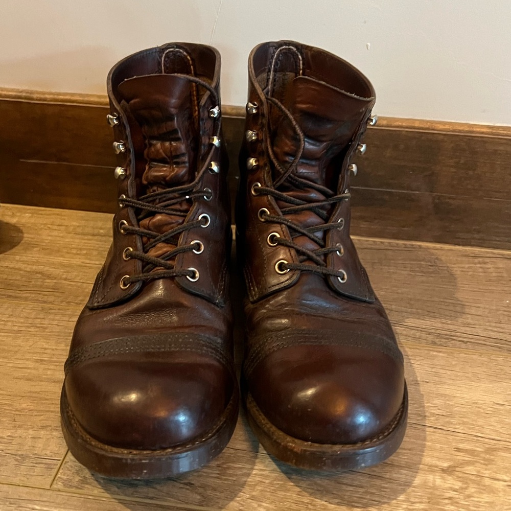 Red Wing Iron Ranger MEN'S 6-INCH BOOT IN AMBER HARNESS LEATHER